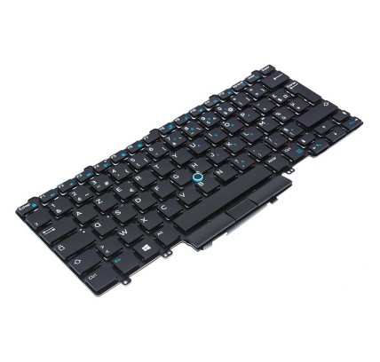 Teclado Dell 0W93F7 FRANCES (AZERTY) Clavier Français Latitude E5450 5450 E5470 E7450 E7470 5480 7480 Negro Retroiluminado Dell 