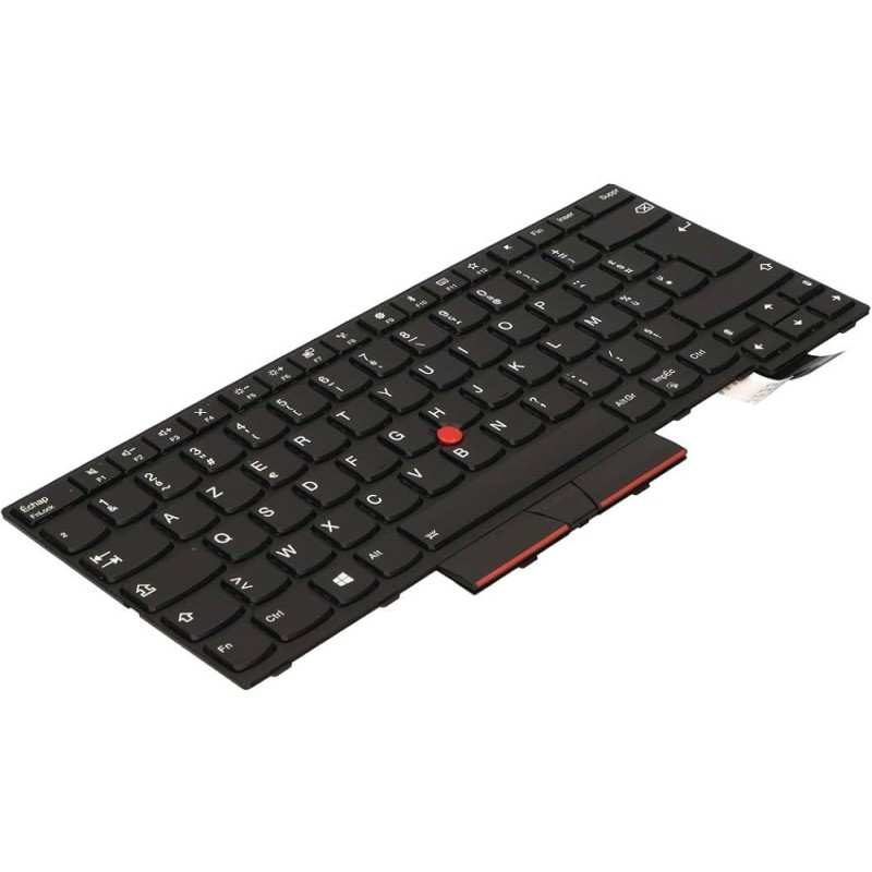 Teclado Lenovo 01AX498 FRANCES (AZERTY), Clavier Français ThinkPad T470 T480 A475 A485 Retroiluminado Negro