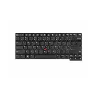 Teclado Lenovo 01AX517 INGLES EEUU (QWERTY) International English Keyboard USA ThinkPad T470 T480 A475 Retroiluminado Negro Leno