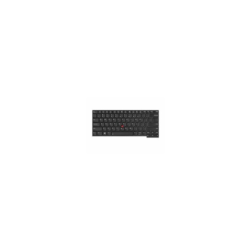 Teclado Lenovo 01AX517 INGLES EEUU (QWERTY), International English Keyboard USA ThinkPad T470 T480 A475 Retroiluminado Negro