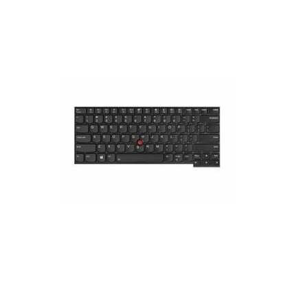Teclado Lenovo 01AX517 INGLES EEUU (QWERTY) International English Keyboard USA ThinkPad T470 T480 A475 Retroiluminado Negro Leno