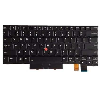 Teclado Lenovo 01AX569 INGLÉS EEUU (QWERTY) International English Keyboard USA ThinkPad T470 T480 A475 A485 Retroiluminado Lenov