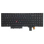 Teclado Lenovo 01ER582 INGLÉS EEUU (QWERTY), International English Keyboard USA ThinkPad T570 T580 T575 P51s P52s Retroiluminad