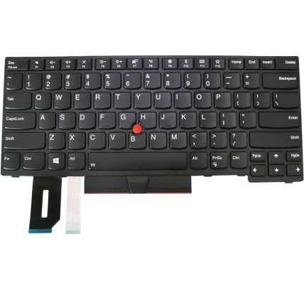 Teclado Lenovo 01HX480 PORTUGUES (QWERTY) Teclado Português ThinkPad T470, T480 Retroiluminado Negro [Reacondicionado] Lenovo - 