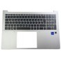 Teclado HP N19204-B31 INGLES EEUU (QWETY) International English Keyboard USA ZBook Fury 16 G9 G10 Plata