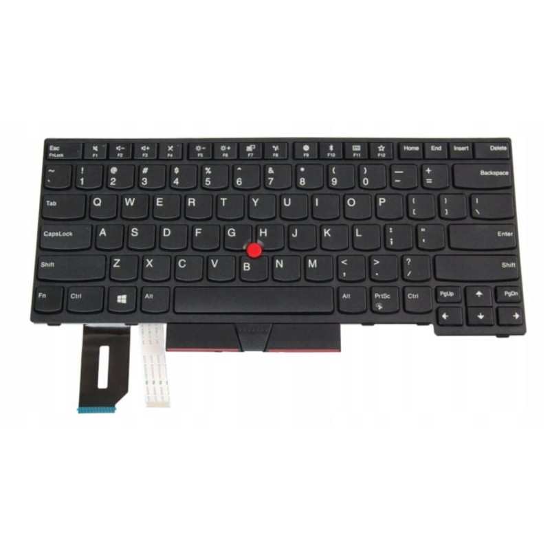 Teclado Lenovo 01YP269 INGLÉS EEUU (QWERTY), International English Keyboard USA Thinkpad E480 T480s L480 L380 L380 Yoga T490 Re