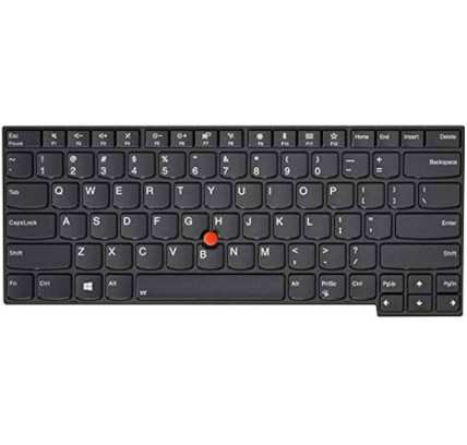 Teclado Lenovo 01YP440 INGLÉS EEUU (QWERTY) International English Keyboard USA Thinkpad L380 E480 Yoga L390 Yoga T490 T495 L480