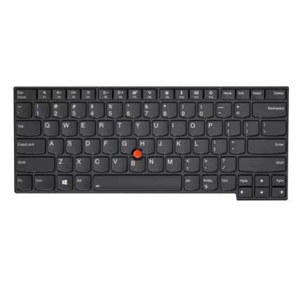 Teclado Lenovo 01YP520 INGLES EEUU (QWERTY) International English Keyboard USA ThinkPad T480s P43s T490 T495 E480 L480 Lenovo -