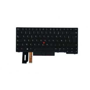Teclado Lenovo 01YP531 FRANCES (AZERTY) Clavier Français ThinkPad T480s L480 L380 YOGA 380 T490 E490 E495 L390 YOGA L390 Lenovo 