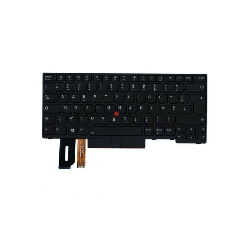 Teclado Lenovo 01YP531 FRANCES (AZERTY), Clavier Français ThinkPad T480s L480 L380 YOGA 380 T490 E490 E495 L390 YOGA L390 Retro