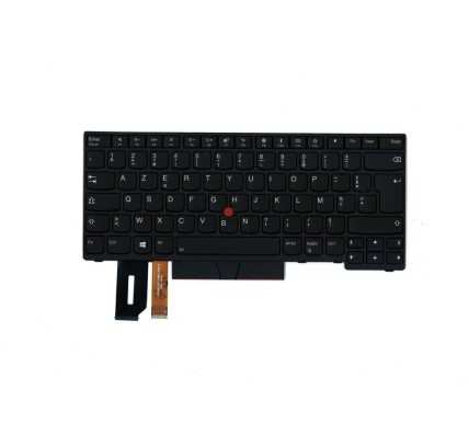 Teclado Lenovo 01YP531 FRANCES (AZERTY) Clavier Français ThinkPad T480s L480 L380 YOGA 380 T490 E490 E495 L390 YOGA L390 Lenovo 