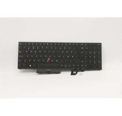 Teclado Lenovo 5N20Z74867 NORDICO (QWERTY) Nordisk Tastatur ThinkPad P51 P71 T580 P52s T570 P51s T15g P15 P50 Retroiluminado Len