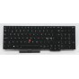 Teclado Lenovo 5N20V78941 NORDICO (QWERTY), Nordisk Tastatur ThinkPad T15, P15s G1 Retroiluminado Negro
