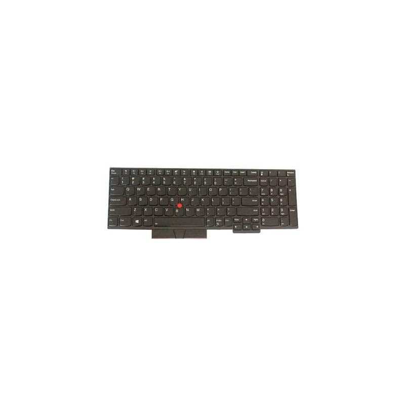 Teclado Lenovo 01YP600 INGLÉS EEUU (QWERTY), International English Keyboard USA ThinkPad E580 E590 L580 L590 T590 Retroiluminad