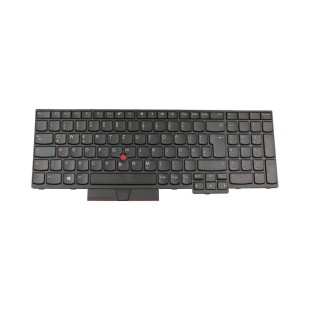 Teclado Lenovo 01YP652 ALEMÁN (QWERTZ) Deutsche Tastatur ThinkPad E580 E585 L580 T590 E590 E595 L590 No Retroiluminado Negro Len