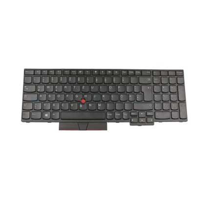 Teclado Lenovo 01YP652 ALEMÁN (QWERTZ) Deutsche Tastatur ThinkPad E580 E585 L580 T590 E590 E595 L590 No Retroiluminado Negro Len