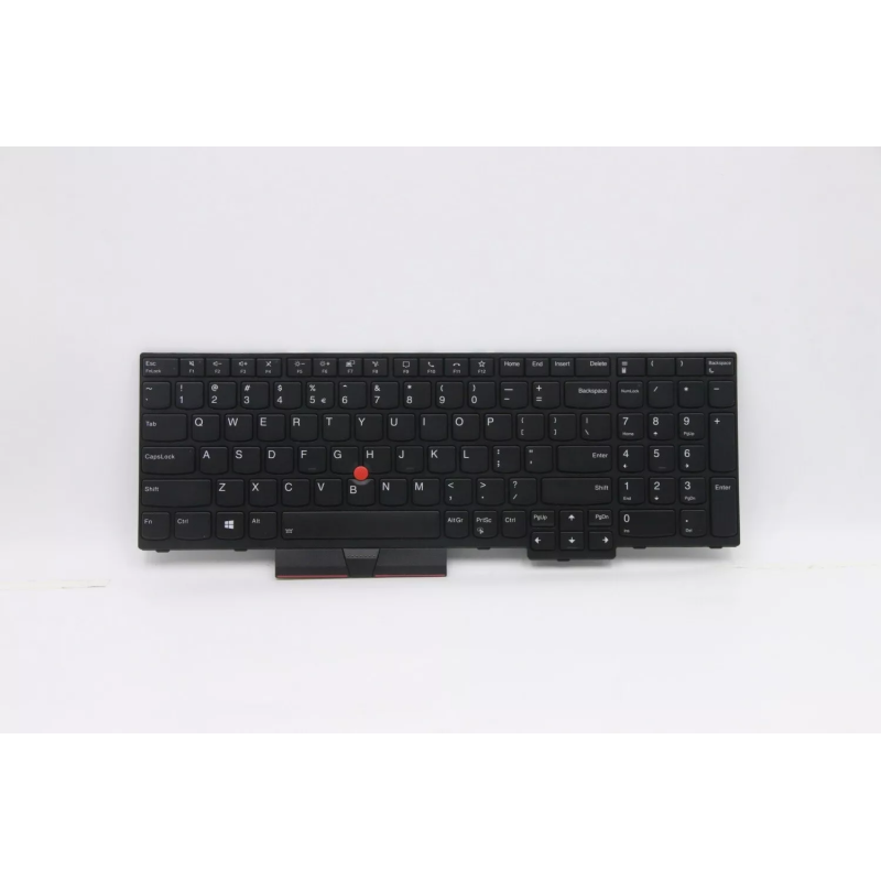 Teclado Lenovo 5N20V78133 INGLÉS EEUU (QWERTY), International English Keyboard USA ThinkPad T15 P15s G2 P52 Retroiluminado Negr
