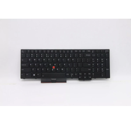 Teclado Lenovo 5N20V78133 INGLÉS EEUU (QWERTY) International English Keyboard USA ThinkPad T15 P15s G2 P52 Retroiluminado Negro 