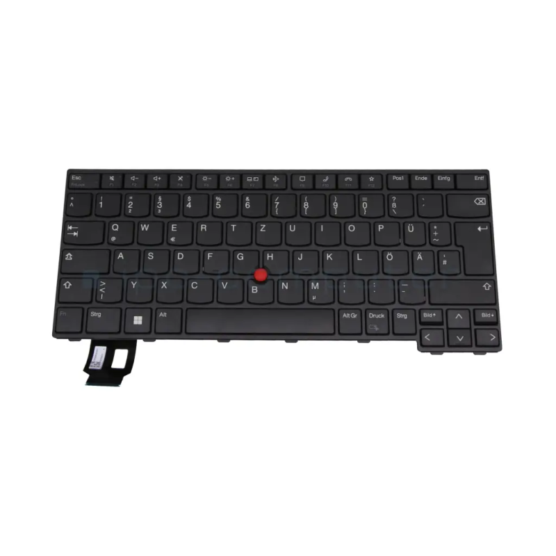 Teclado Lenovo 5N21D68282 ALEMÁN (QWERTZ), Deutsche Tastatur ThinkPad L14 Gen 3   [Reacondicionado Grado A]