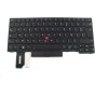 Teclado Lenovo 5N20V44058 FRANCES (AZERTY), Clavier Français Thinkpad T14 P14s G1 G2  Negro [Reacondicionado Grado A]