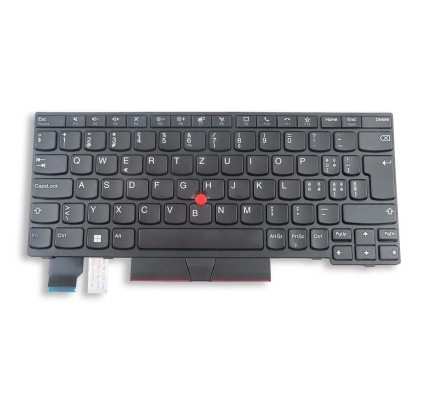 Teclado Lenovo 5N20V43167 SUECO FINÉS (QWERTY) Finska Svenska Tangentbord ThinkPad X13 G1 L13 L13 Yoga G2 Negro Lenovo - 1
