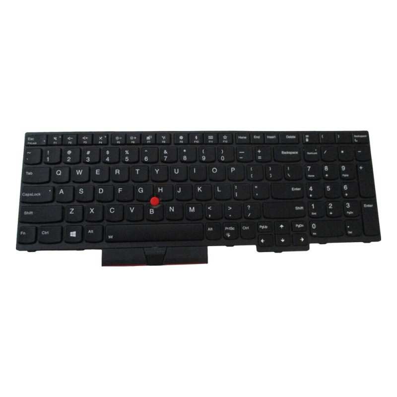 Teclado Lenovo 01YP760 INGLÉS EEUU (QWERTY), International English Keyboard USA ThinkPad E580 L580 P52 P72 T590 E590 E590 Retro