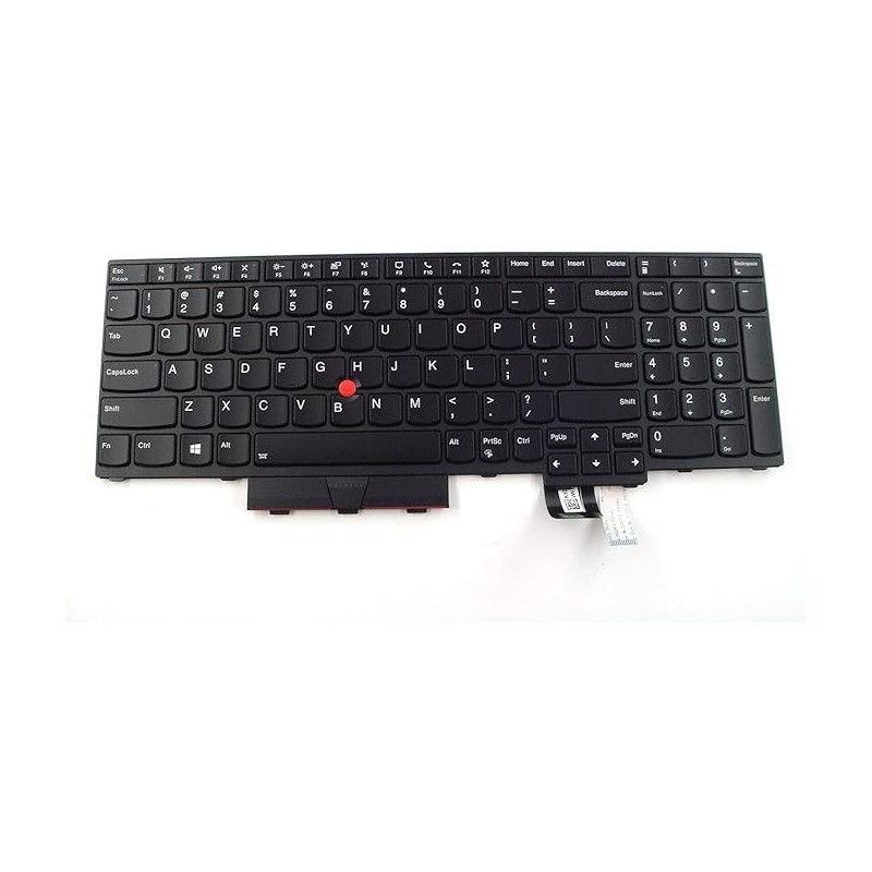 Teclado Lenovo 5N20Z74884 INGLÉS EEUU (QWERTY), International English Keyboard USA ThinkPad P15
