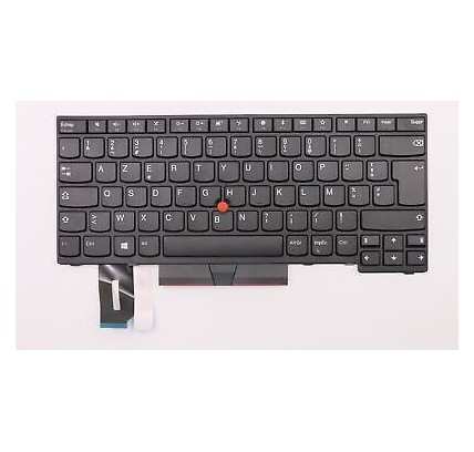 Teclado Lenovo 01YP251 FRANCES (AZERTY), Clavier Français ThinkPad T480s L480 L380 YOGA 380 T490 E490 E495 L390 YOGA L390 Negr
