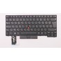 Teclado Lenovo 01YP251 FRANCES (AZERTY), Clavier Français ThinkPad T480s L480 L380 YOGA 380 T490 E490 E495 L390 YOGA L390  Negr