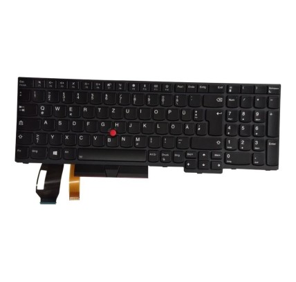 Teclado Lenovo 01YP5272 ALEMÁN (QWERTZ), Deutsche Tastatur ThinkPad L580, E580, E585, T590, L590, E590, E595, P52, P53, P53S, P