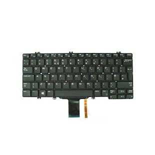 Teclado Dell 0JF8W7 INGLES UK (QWERTY), LATITUDE 5280 5290 7380 7390 7290 Retroiluminado Negro [Reacondicionado Grado A] Dell - 