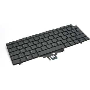 Teclado Dell 07RR5H FRANCES (AZERTY) Clavier Français Latitude 5400, 5401, 5410, 5411 Negro Retroiluminado [Reacondicionado] Del
