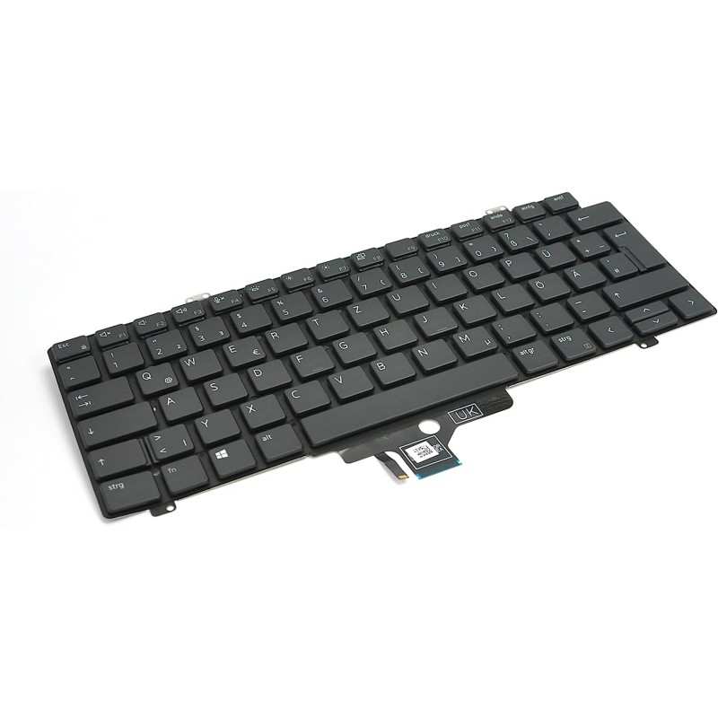 Teclado Dell 07RR5H FRANCES (AZERTY), Clavier Français Latitude 5400, 5401, 5410, 5411 Negro Retroiluminado