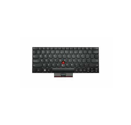 Teclado Lenovo 5N20W67726 FRANCES CANADIENSE (QWERTY), Thinkpad L14 G1 G2 Negro (No Retroiluminado) [Reacondicionado Grado A] Le