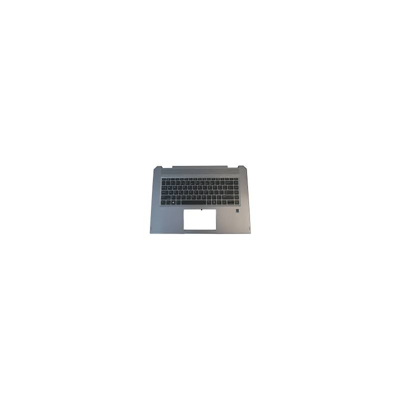 Teclado HP L30668-001 INGLÉS EEUU (QWERTY), International English Keyboard USA ZBook Studio G5 Gris