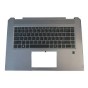 Teclado HP L30668-001 INGLÉS EEUU (QWERTY), International English Keyboard USA ZBook Studio G5 Gris