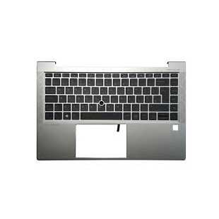 Teclado HP 6070B1707702 DANÉS (QWERTY), Dansk Tastatur EliteBook 840 745 G7 G8 Plata [Reacondicionado Grado A] HP - 1