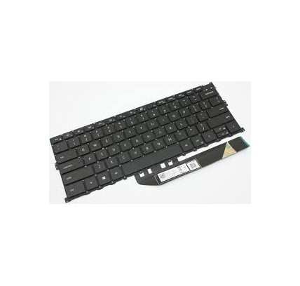 Teclado Dell 00Y78C INGLES INTERNACIONAL EEUU (QWERTY), International English Keyboard USA XPS 9300, 9310 Negro Retroiluminado [