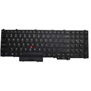 Teclado Lenovo 00PA370 INGLES EEUU (QWERTY), International English Keyboard USA ThinkPad P50 P70 Retroiluminado Negro [Reacondi