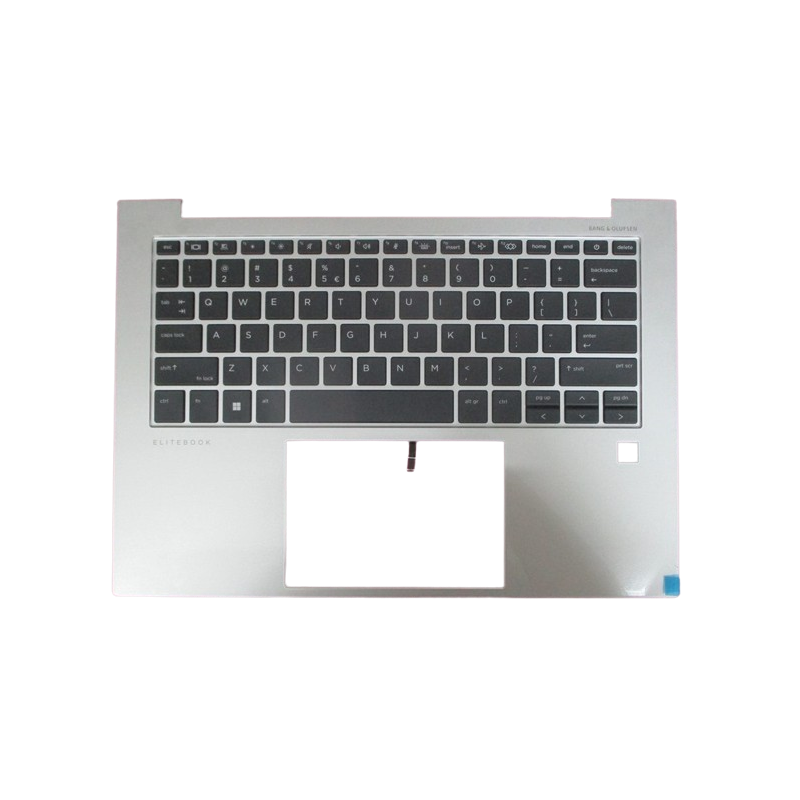 Teclado HP N09059-B31 INGLÉS EEUU (QWERTY), International English Keyboard USA EliteBook 840 845 G9 Plata