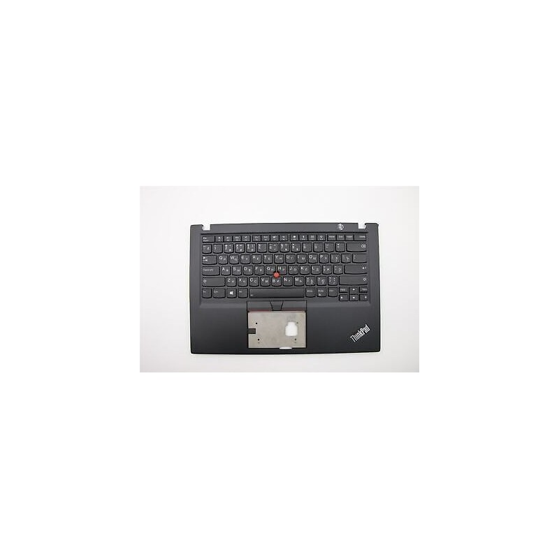 Teclado Lenovo SN20W19639 DANES (QWERTY), Dansk tastatur Thinkpad T490s T495s T14s Retroiluminado Negro