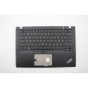 Teclado Lenovo SN20W19639 DANES (QWERTY), Dansk tastatur Thinkpad T490s T495s T14s Retroiluminado Negro