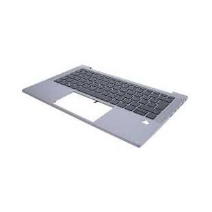 Teclado HP M08701-041 ALEMAN (QWERTZ), Deutsche Tastatur EliteBook 830 G7 Palmrest  [Reacondicionado Grado A] HP - 1