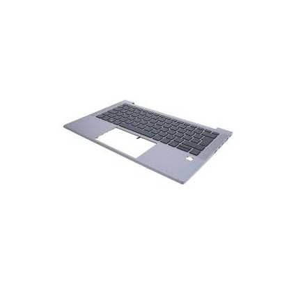 Teclado HP M08701-041 ALEMAN (QWERTZ), Deutsche Tastatur EliteBook 830 G7 Palmrest  [Reacondicionado Grado A] HP - 1