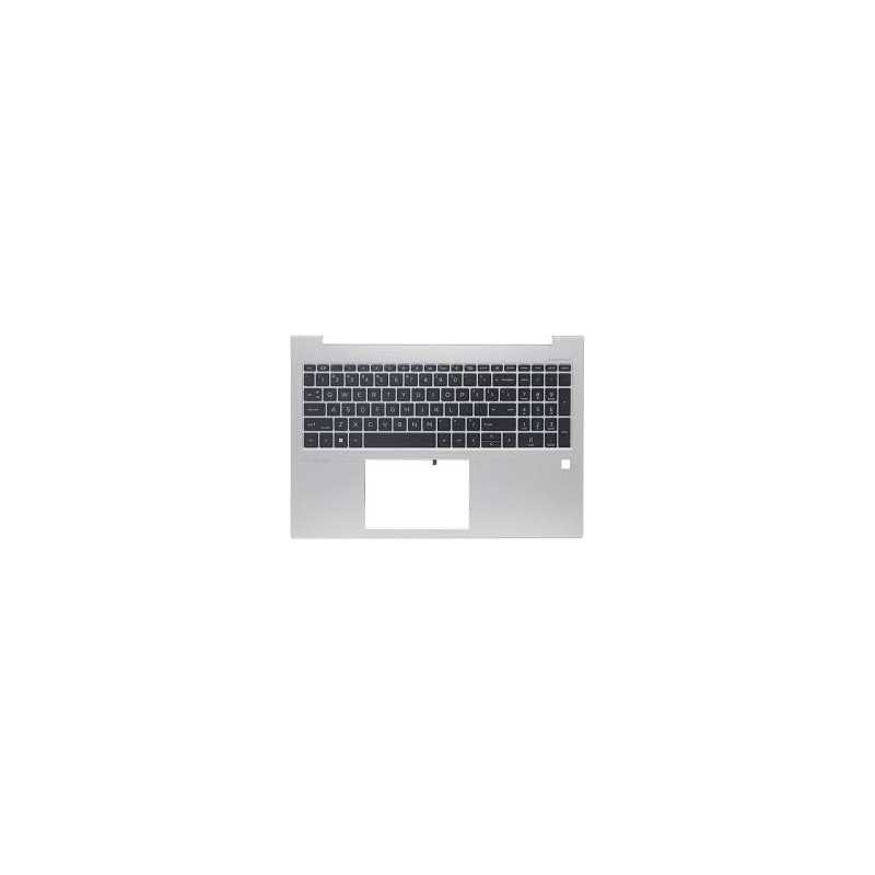 Teclado HP N08145-B31 INGLÉS EEUU (QWERTY), International English Keyboard USA EliteBook 860 G9 Plata