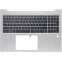 Teclado HP 6070B2192201 INGLÉS EEUU (QWERTY) International English Keyboard USA EliteBook 860 G9 Plata [Reacondicionado]