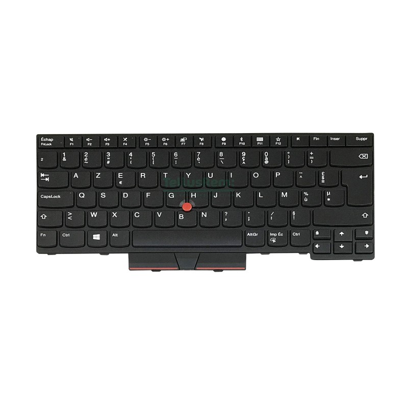 Teclado Lenovo REPINTADO FRANCES ThinkPad T470 A485 T480 Retroiluminado Negro [Reacondicionado Grado A]
