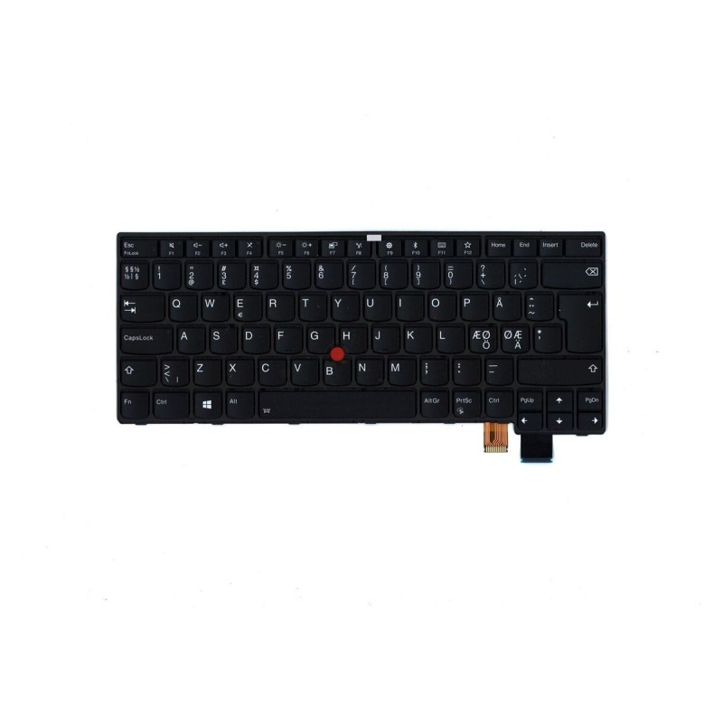 Teclado Lenovo 01EN722 NORDICO (QWERTY), Nordisk Tastatur ThinkPad T470s [Reacondicionado Grado A]