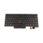Teclado Lenovo 01HX511 ALEMAN (QWERTZ), ThinkPad T470 T480 Retroiluminado Negro [Reacondicionado Grado A]