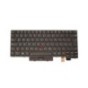 Teclado Lenovo 01AX499 ALEMAN (QWERTZ), ThinkPad T470 A475 Retroiluminado Negro [Reacondicionado Grado A]